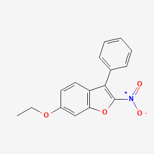 6-Ethoxy-2-nitro-3-phenylbenzofuran