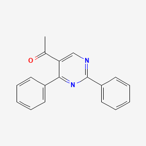 1-(2,4-Diphenylpyrimidin-5-YL)ethanone