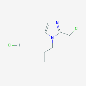 2-Chloromethyl-1-propylimidazole hydrochloride