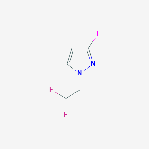 1-(2,2-difluoroethyl)-3-iodo-1H-pyrazole