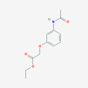 (3-Acetylamino-phenoxy)-acetic acid ethyl ester