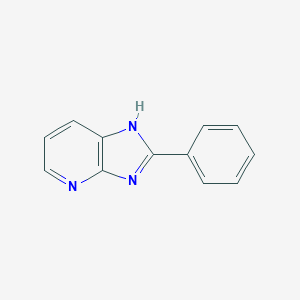 molecular formula C12H9N3 B086503 2-Phenyl-1H-imidazo[4,5-b]pyridine CAS No. 1016-93-9