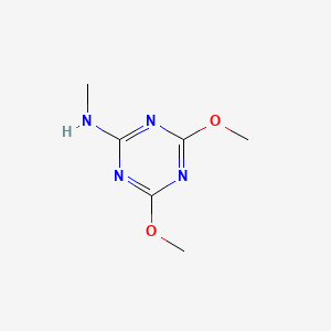 4,6-dimethoxy-N-methyl-1,3,5-triazin-2-amine