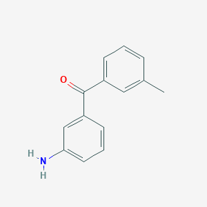 (3-Aminophenyl)(3-methylphenyl)methanone