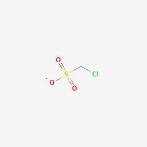 molecular formula CH2ClO3S- B8650481 Chloromethanesulfonate 