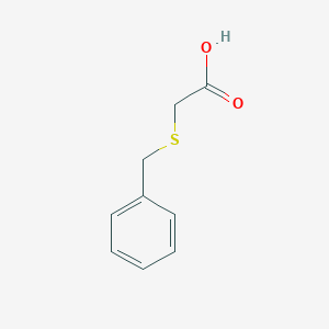 molecular formula C9H10O2S B086505 (Benzylthio)acetic acid CAS No. 103-46-8