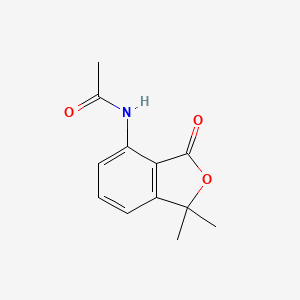 N-(1,1-Dimethyl-3-oxo-1,3-dihydroisobenzofuran-4-yl)acetamide