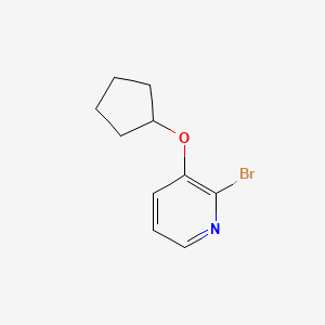 2-Bromo-3-cyclopentyloxypyridine