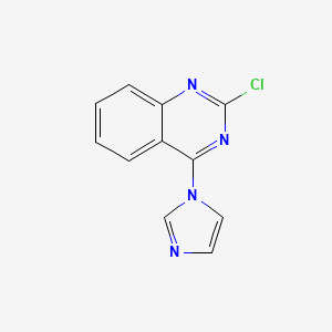 2-Chloro-4-(1-imidazolyl)-quinazoline