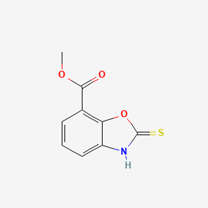 Methyl 2-mercaptobenzo[D]oxazole-7-carboxylate