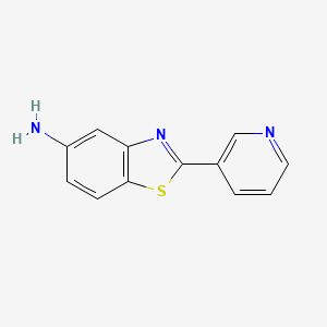 5-Amino-2-(3-pyridinyl)benzothiazole
