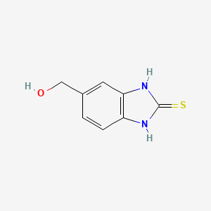 5-(Hydroxymethyl)-1H-benzo[d]imidazole-2(3H)-thione