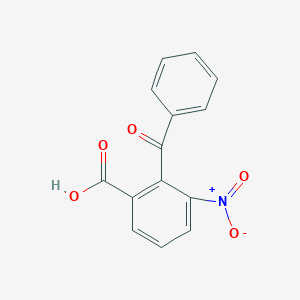 molecular formula C14H9NO5 B8650799 2-Benzoyl-3-nitrobenzoic acid CAS No. 7335-60-6