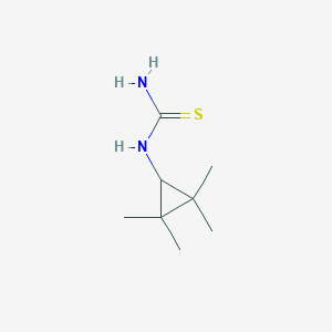 molecular formula C8H16N2S B8650884 N-(2,2,3,3-tetramethylcyclopropyl)thiourea 