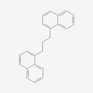 molecular formula C23H20 B086509 Naphthalene, 1,1'-(1,3-propanediyl)bis- CAS No. 14564-86-4