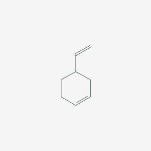 molecular formula C6H9CH=CH2<br>C8H12<br>C8H12 B086511 4-Vinylcyclohexene CAS No. 100-40-3