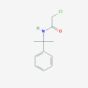 molecular formula C11H14ClNO B8651263 2-chloro-N-(alpha,alpha-dimethylbenzyl)-acetamide 