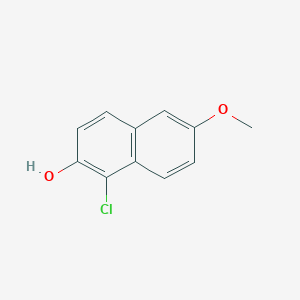 1-Chloro-6-methoxynaphthalen-2-ol