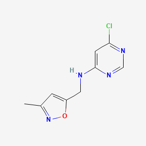 (6-Chloro-pyrimidin-4-yl)-(3-methyl-isoxazol-5-ylmethyl)-amine