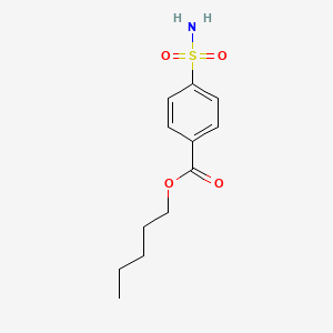 Pentyl 4-sulfamoylbenzoate