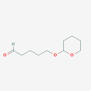 5-(Tetrahydro-2H-pyran-2-yloxy)pentanal