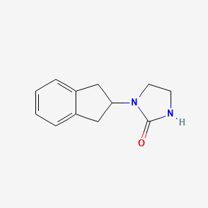 1-(2,3-dihydro-1H-inden-2-yl)imidazolidin-2-one