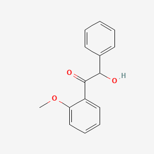 molecular formula C15H14O3 B8651497 Methoxybenzoin CAS No. 55913-05-8