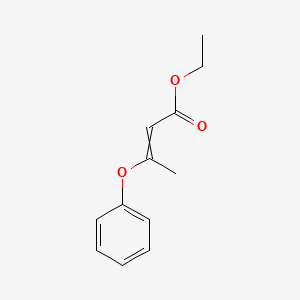 Ethyl 3-phenoxybut-2-enoate
