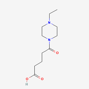 5-(4-Ethylpiperazin-1-yl)-5-oxopentanoic acid