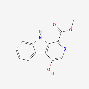4-Hydroxy-1-methoxycarbonyl-beta-carboline