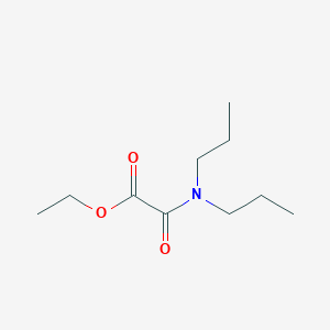 2-(Dipropylamino)glyoxylic acid ethyl ester