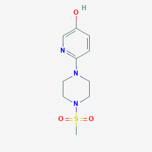 6-[4-(Methylsulfonyl)piperazin-1-yl]pyridin-3-ol