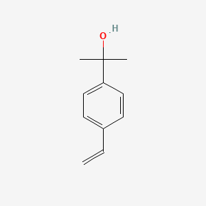 molecular formula C11H14O B8651667 2-(4-Vinylphenyl)propan-2-ol 