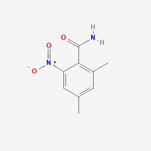molecular formula C9H10N2O3 B8651740 4,6-Dimethyl-2-nitrobenzamide 