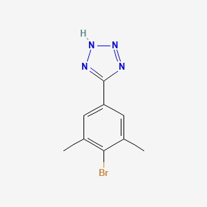 5-(4-Bromo-3,5-dimethylphenyl)-2H-1,2,3,4-tetrazole