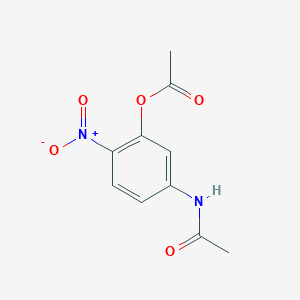 5-Acetamido-2-nitrophenyl acetate
