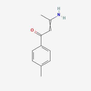 3-Amino-1-(4-methylphenyl)but-2-en-1-one