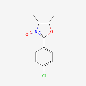2-(4-Chlorophenyl)-4,5-dimethyl-1,3-oxazol 3-oxide