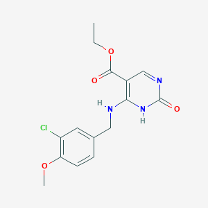 molecular formula C15H16ClN3O4 B8651885 Avanafil impurity 15 