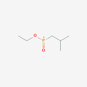 molecular formula C6H14O2P+ B8651900 Ethyl isobutylphosphinate 