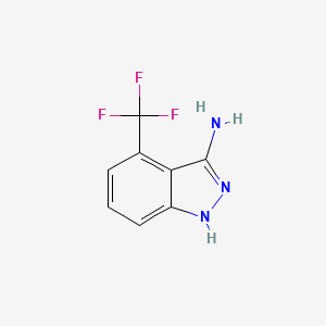 4-(trifluoromethyl)-1H-indazol-3-amine