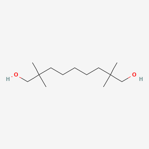 molecular formula C13H28O2 B8652013 2,2,8,8-Tetramethyl-1,9-nonanediol CAS No. 85018-58-2