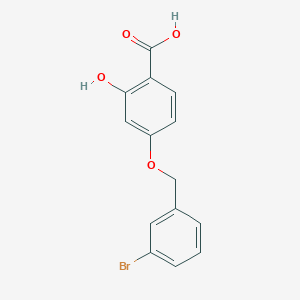 4-(3-Bromo-benzyloxy)-2-hydroxy-benzoic acid
