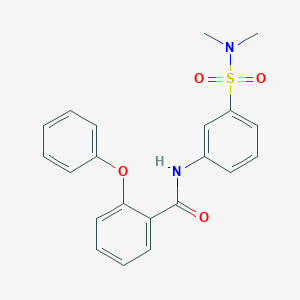 N-[3-(dimethylsulfamoyl)phenyl]-2-phenoxybenzamide