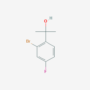 Benzenemethanol, 2-bromo-4-fluoro-alpha,alpha-dimethyl-