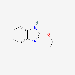 molecular formula C10H12N2O B8652426 Benzimidazole,2-isopropoxy-(8ci) 