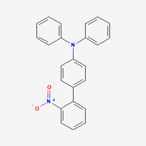 molecular formula C24H18N2O2 B8652441 2'-Nitro-N,N-diphenyl[1,1'-biphenyl]-4-amine CAS No. 38257-53-3