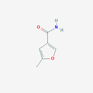molecular formula C6H7NO2 B8652481 5-Methyl-3-furancarboxamide CAS No. 203792-34-1