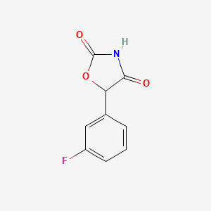 5-(3-Fluorophenyl)oxazolidine-2,4-dione