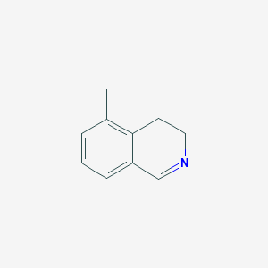 molecular formula C10H11N B8652706 5-Methyl-3,4-dihydroisoquinoline 